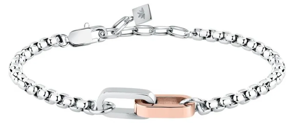 Bracelet pour homme bicolore Motown SABY13 accessoire quotidien chic