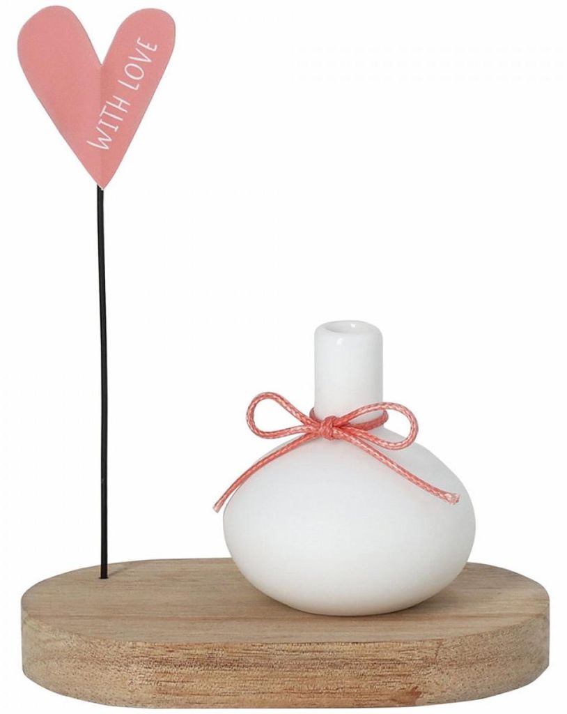 Räder Design Vase Geburtstagsgruß With Love 9,4x5,9x11,9cm Produktbild 
