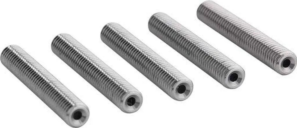 Tube de carène en PTFE 40mm pour extrudeuse MK8 avec raccord M6 inox