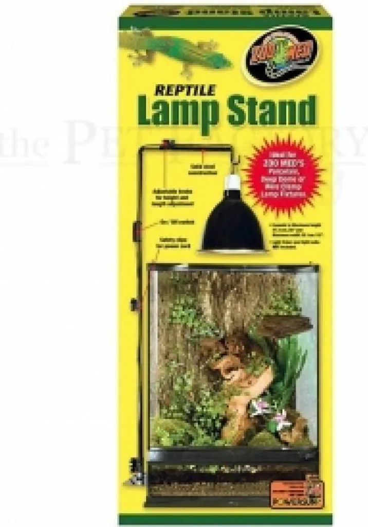 Pied de Lampe Reptile Ajustable Zoo Med Repti Lamp Stand Format Géant
