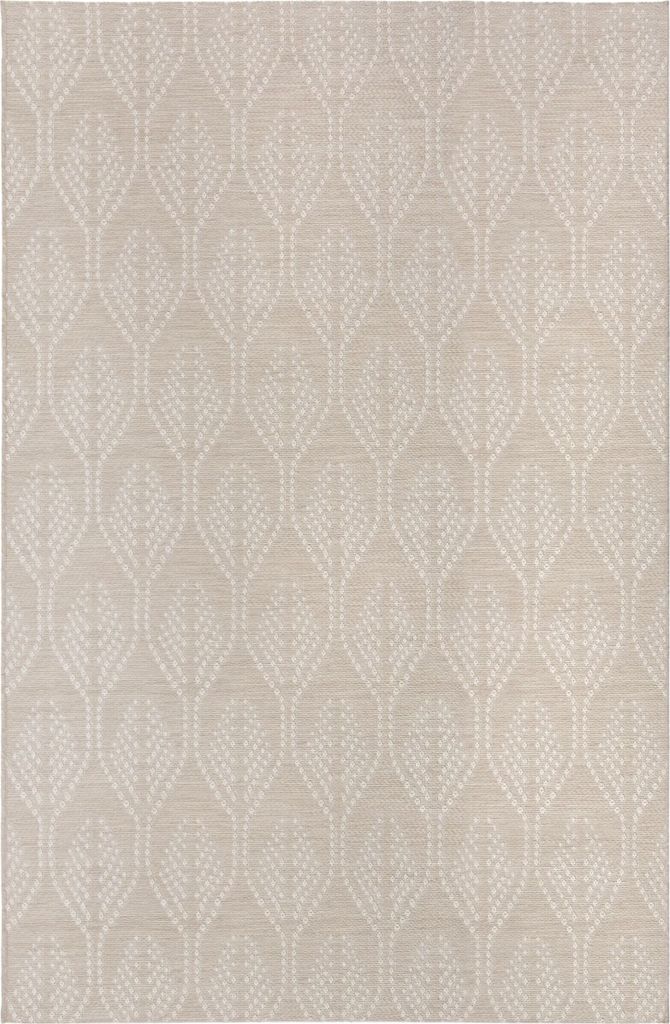 KADIMA DESIGN FELDO SOLO 120 x 170 Grau/Natural Rechteckig Indoor & Outdoor Teppich