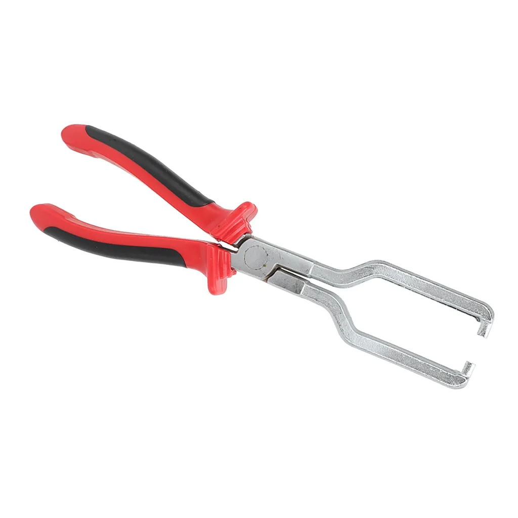 Pinza per tubi, pinza per tubi di alimentazione del carburante, pinza per la rimozione della linea del carburante, pinza per linee di benzina, pinza per lo scollegamento del tubo del carburante, strumento per il rilascio del morsetto del tubo del carburante - 6