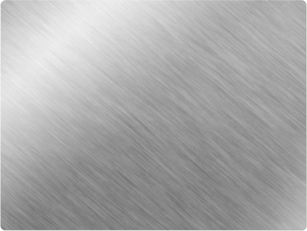 Metallische Textur – Bodenschutzmatte – Stuhlunterlage 120x90 cm – Rutschfest – Hartbodenmatte
