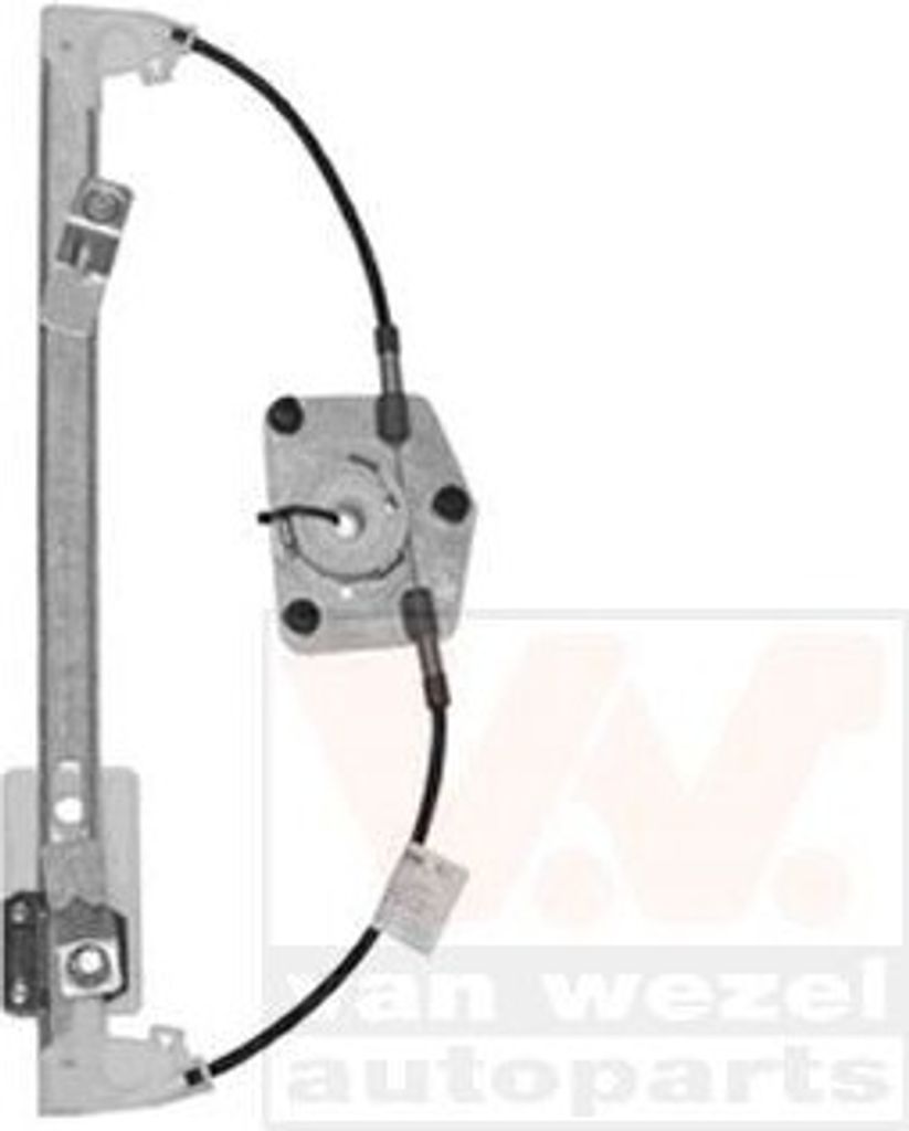 VAN WEZEL 7622263 Elektrischer Fensterheber Hinten Links für SKODA Octavia II Combi (1Z5) OCTAVIA (1Z3)
