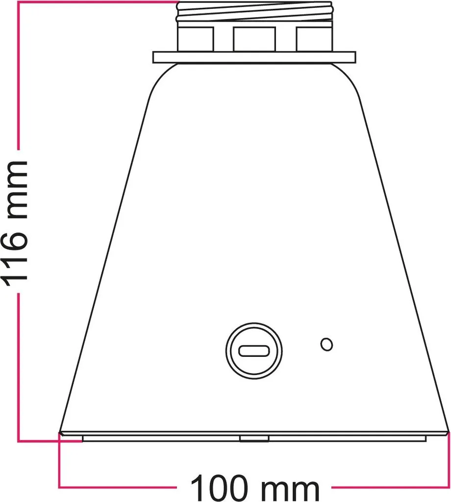 Base Cabless11 pour lampe portable avec support abat-jour intégré - 3
