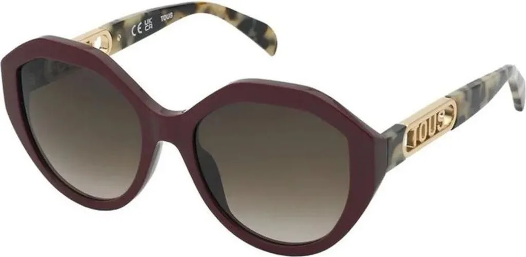 Occhiali da Sole Donna Tous STOB90 Bordeaux Ø 55 mm | Look Iconico