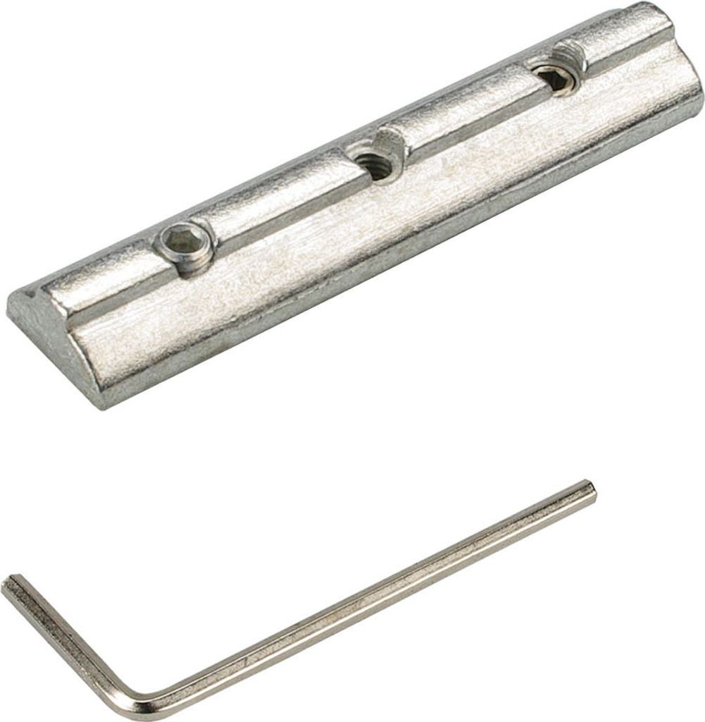 Profilverbinder nickel-matt