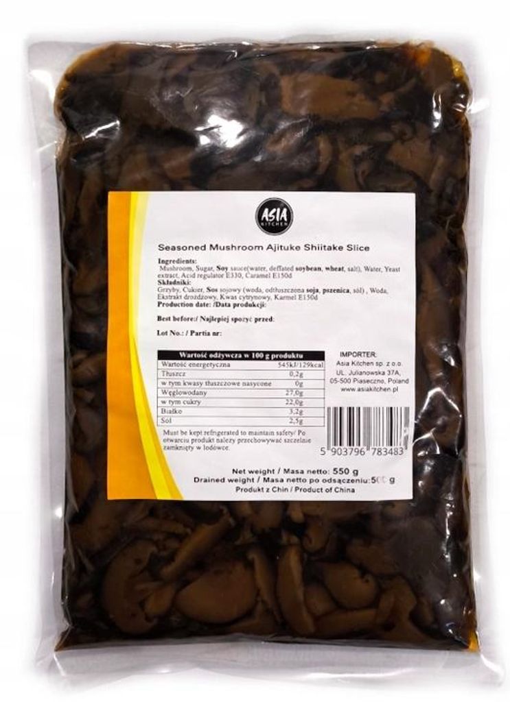 Marinierte Shiitake-Pilze 500g - Asia Kitchen Produktbild 