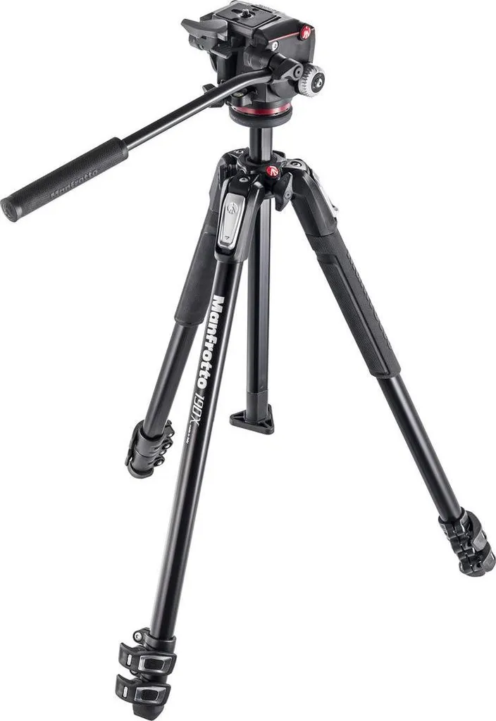 Trépied pour Vidéaste Manfrotto MK190X3-2W Stable pour Film et Photo