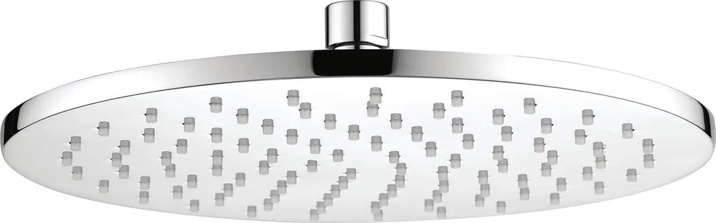 Tête de douche ronde 25 cm - Douche de tête à effet pluie relaxant chromée