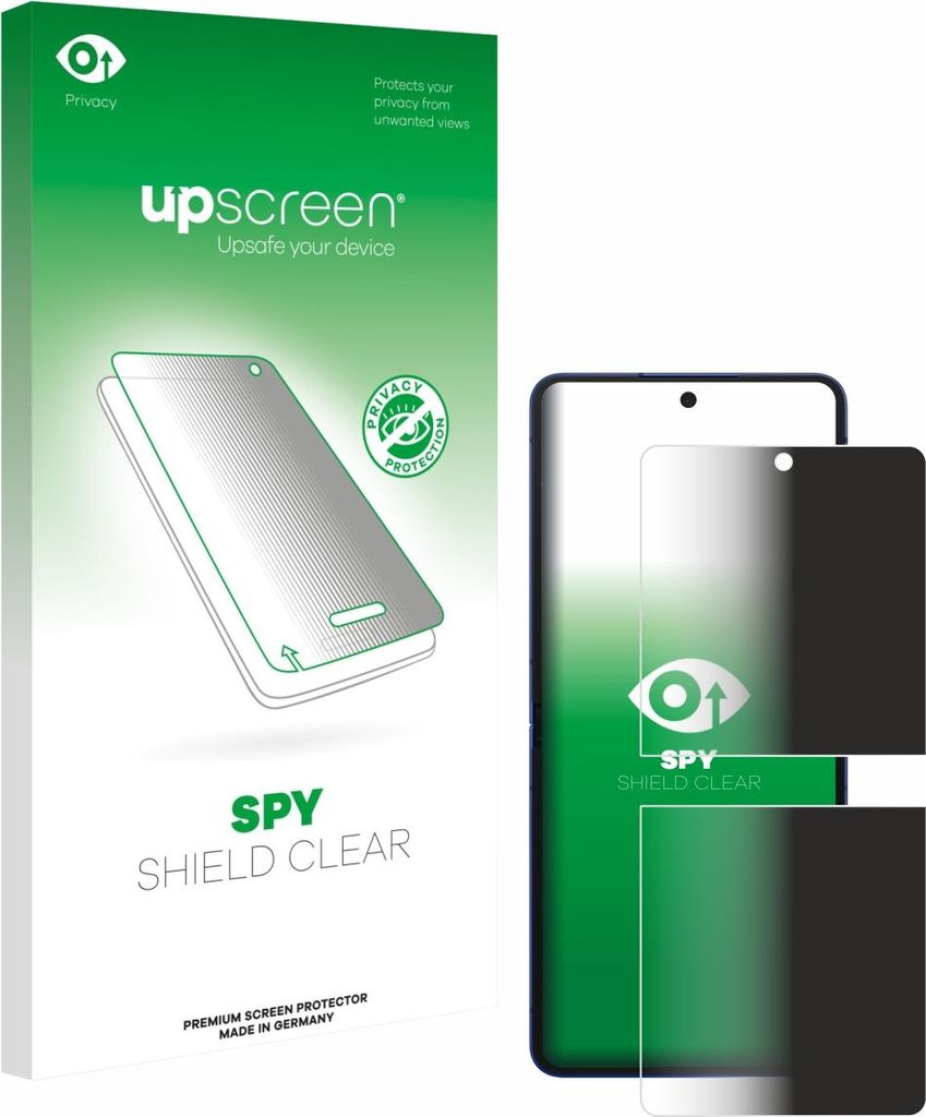 Für Samsung Galaxy Z Flip 7 Sichtschutzfolie Schutzfolie upscreen Anti-Spy Privacy Sichtschutz Blickschutz Display Schutz Folie Blaulichtfilter