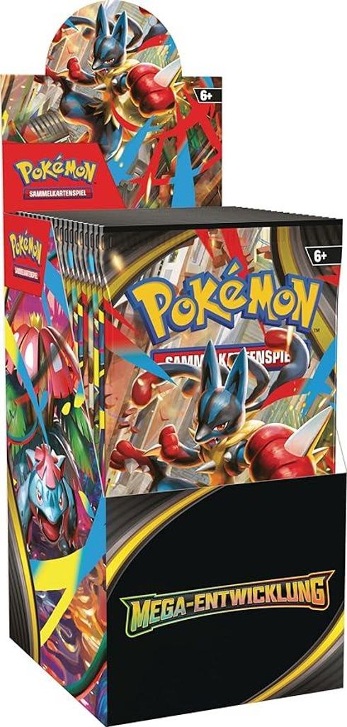 Pokémon Mega-Entwicklung 18er Boosterpack-Display-Box (DE) Produktbild 