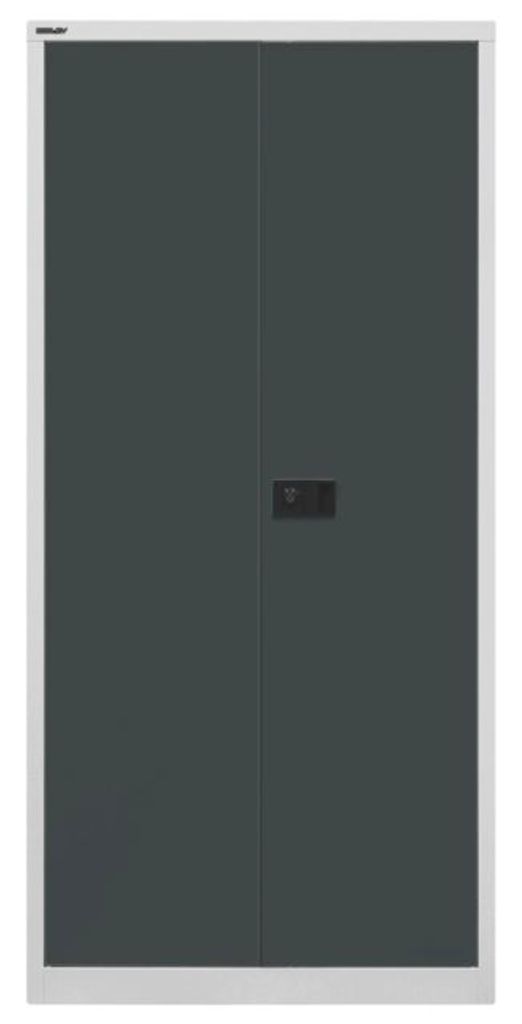 BISLEY Flügeltürenschrank Universal Maße: 91,4 x 195 x 40 cm (B x H x T) Anzahl der Fachböden: 4 Fachböden