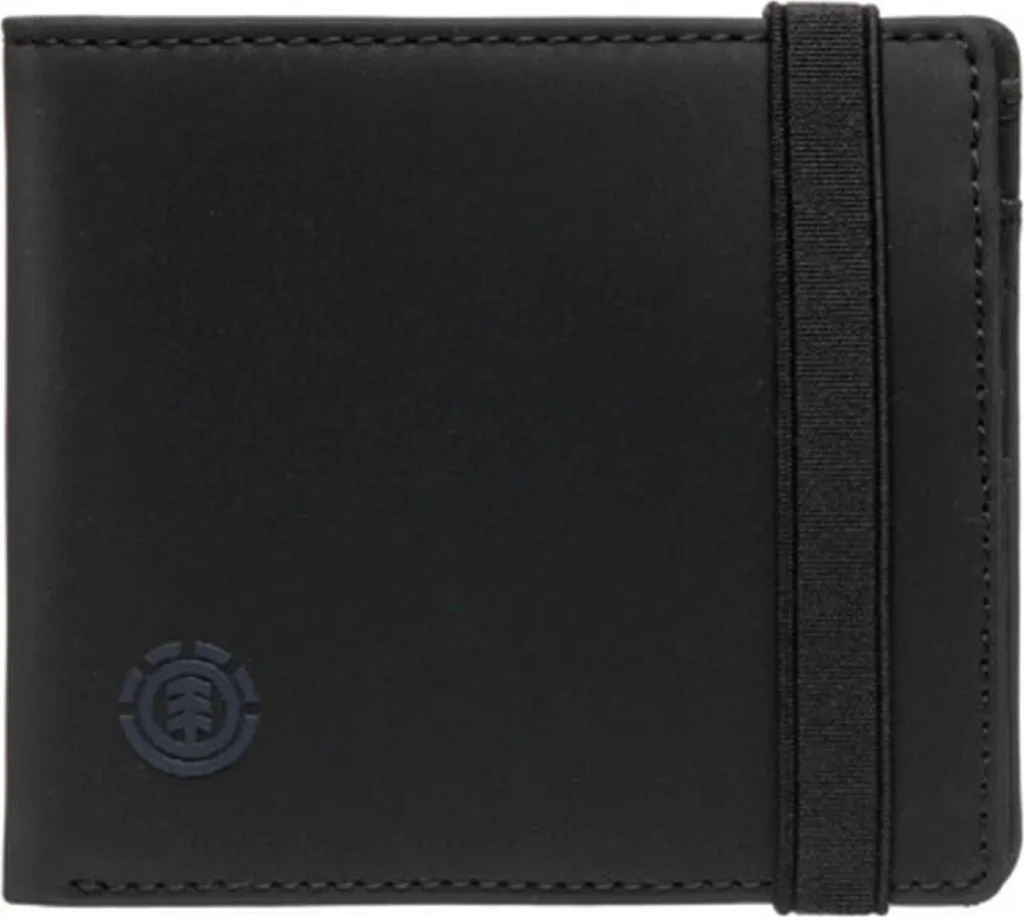 Portefeuille Element ELYAA00207-FBK Faded Black en Toile Résistante
