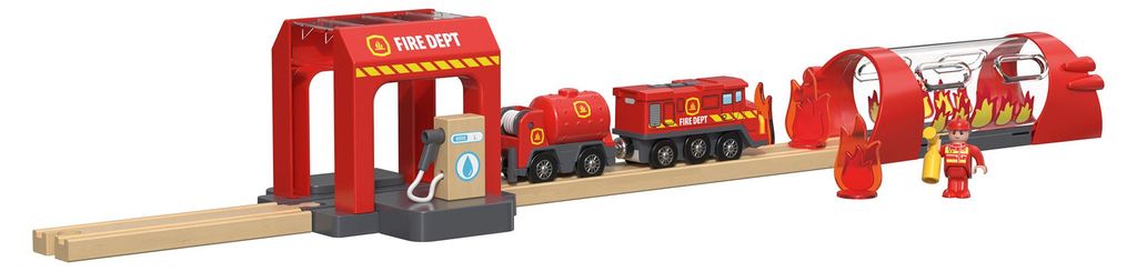 LUPILU® Holz Eisenbahn Technologie Set Kinder Produktbild 