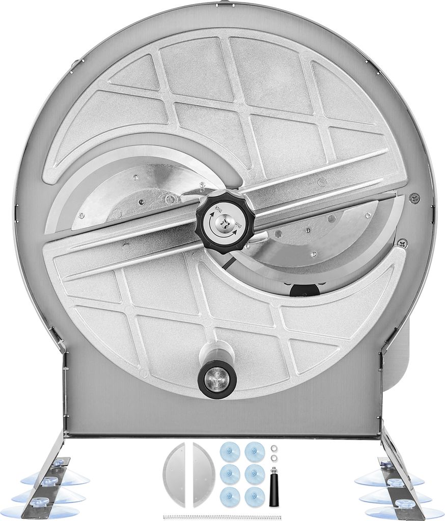 SucceBuy Manueller Gemüse- und Obstschneider, 0 - 0,5 Zoll/0 - 12 mm Dicke, einstellbare kommerzielle Schneidemaschine