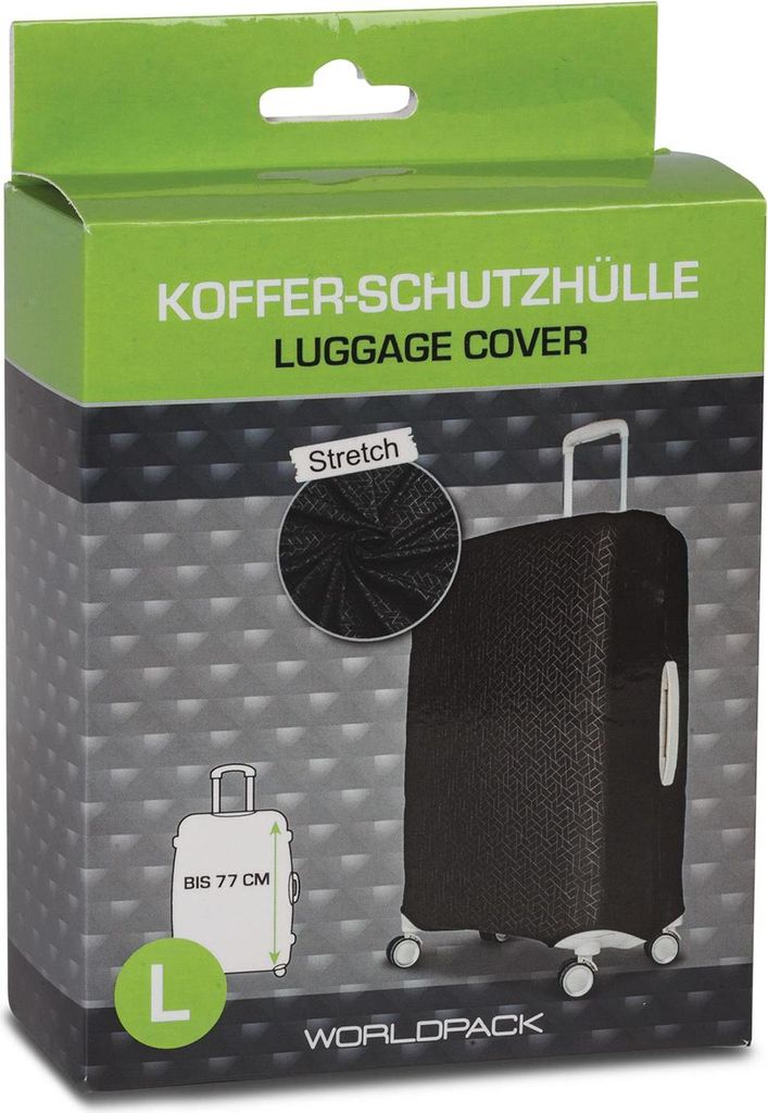 WORLDPACK Housse de protection pour valise 'L' *noir Image du produit 
