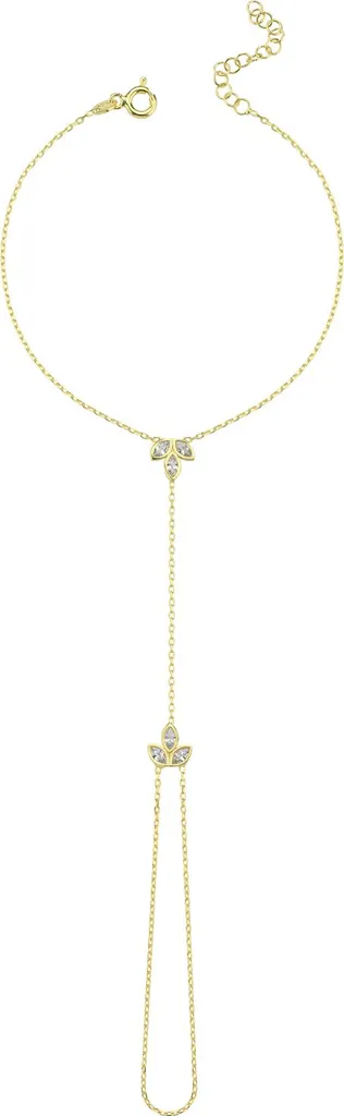 Bracelet Sahmeran fleur de lotus pour mariage et soirée argent 925