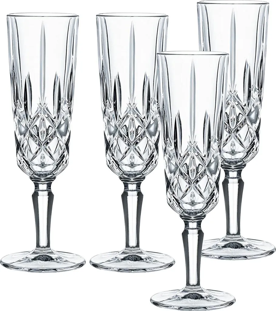 Set 16 Bicchieri Nachtmann Noblesse 104248 Cristallo Lusso Champagne