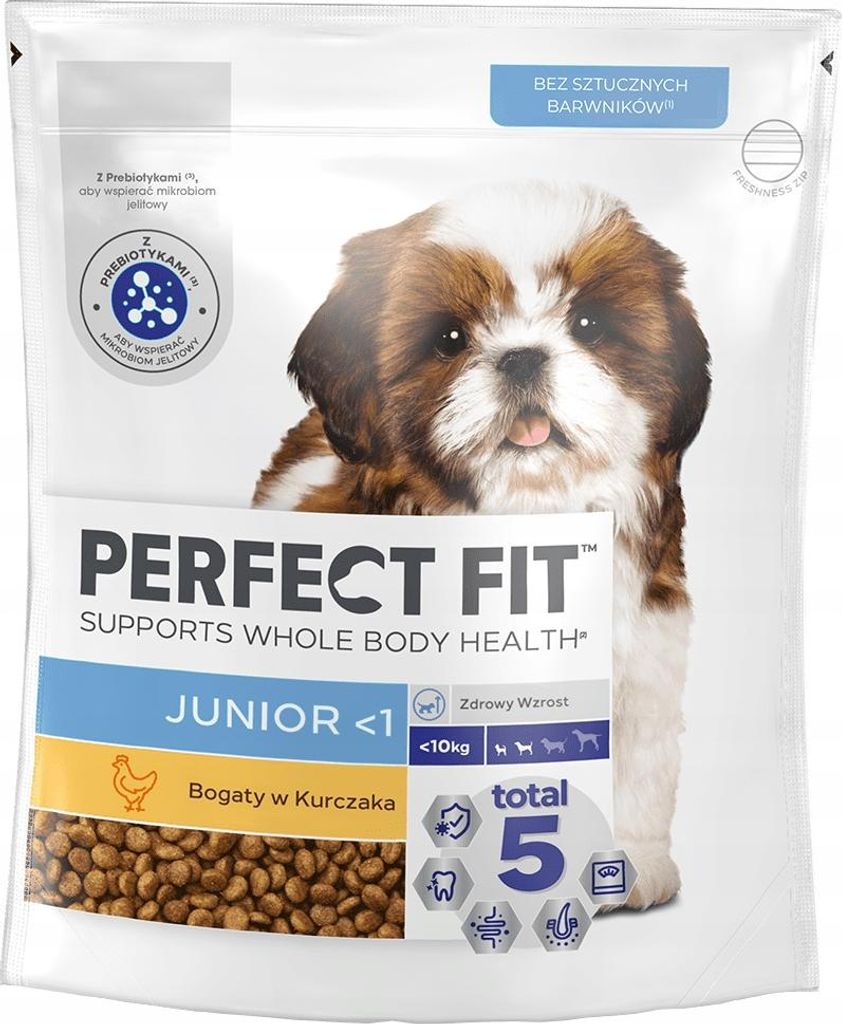 Perfect Fit Junior bogaty w Kurczaka XS/S 825g Zdjęcie produktu 