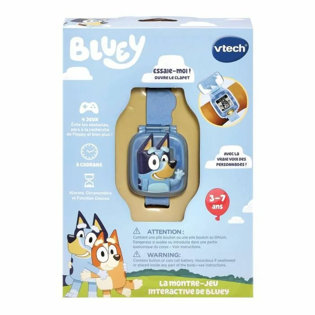 VTech Bluey Le Garde Interactif : Amusez vos Enfants sans Écrans à la Maison