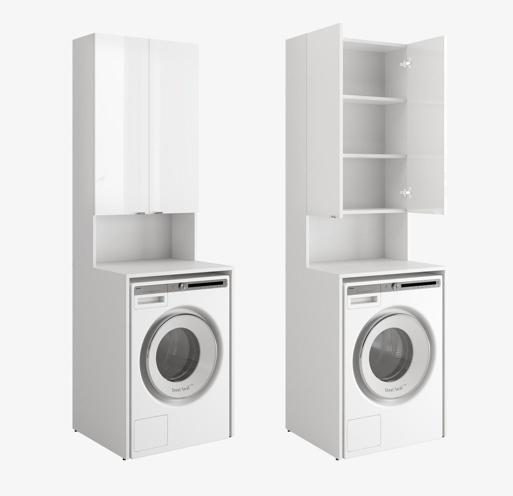 PLATAN ROOM Waschmaschinenschrank 210 cm hoch Produktbild 