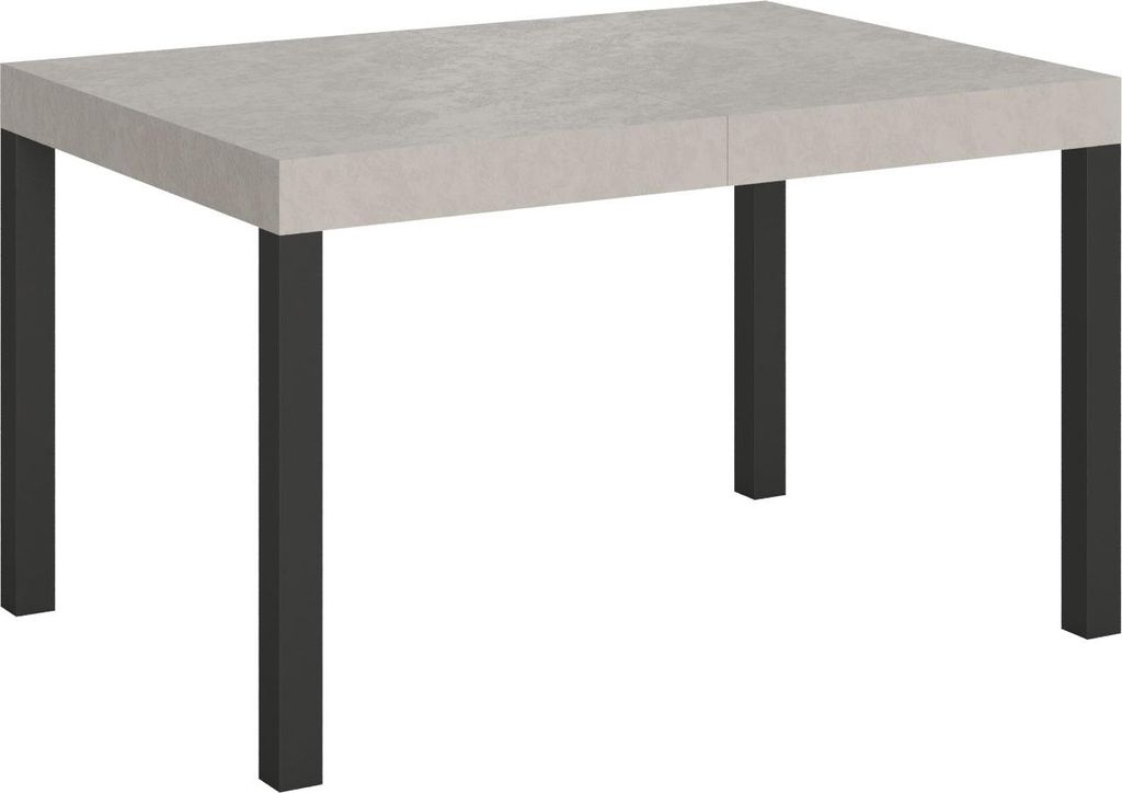 ITAMOBY - Ausziehtisch 140/224x80cm Everyday Kaschmir Tischbeine Anthrazit