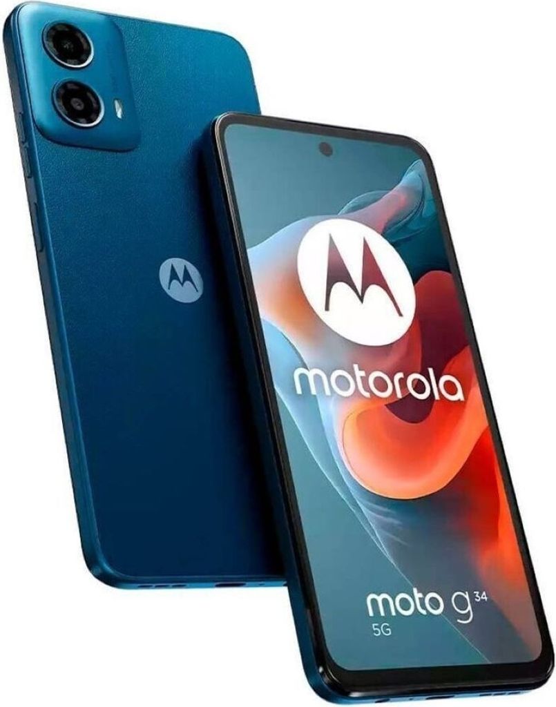 Motorola Moto G34 4+128GB 6.5" 5G Ocean Green DS ITA  Zdjęcie produktu 