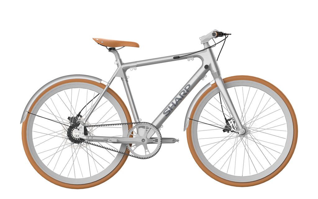 SHARP Hybrid Gravel E-Bike mit Carbon-Riemenantrieb, Produktbild 