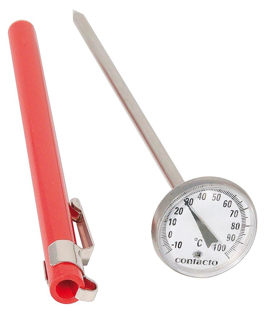 CONTACTO Thermometer, Länge: 140 mm
