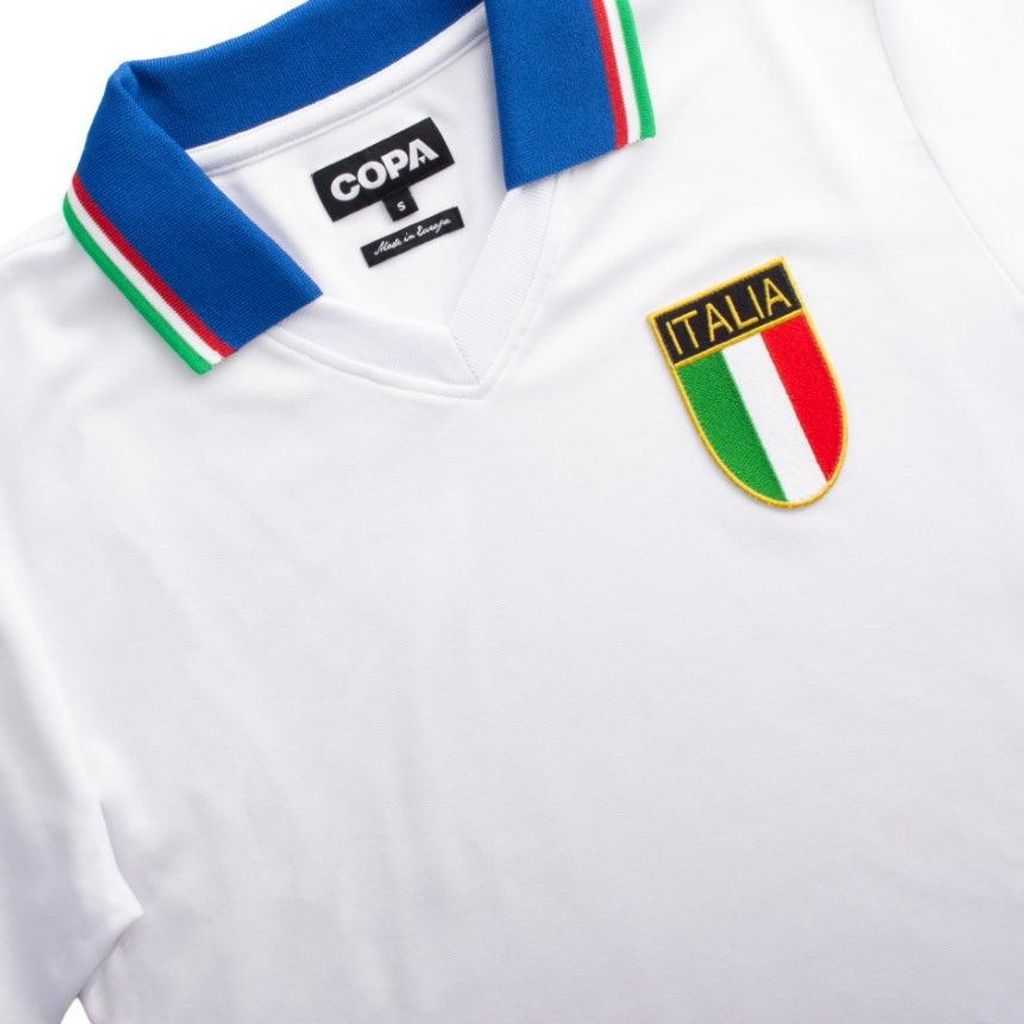 COPA - Maglia da trasferta Italia Retro Mondiali 1982 Immagine del prodotto 