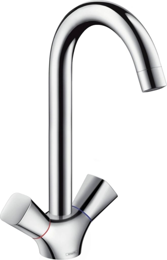 Hansgrohe Logis Zweigriff Spültischarmatur Chrom