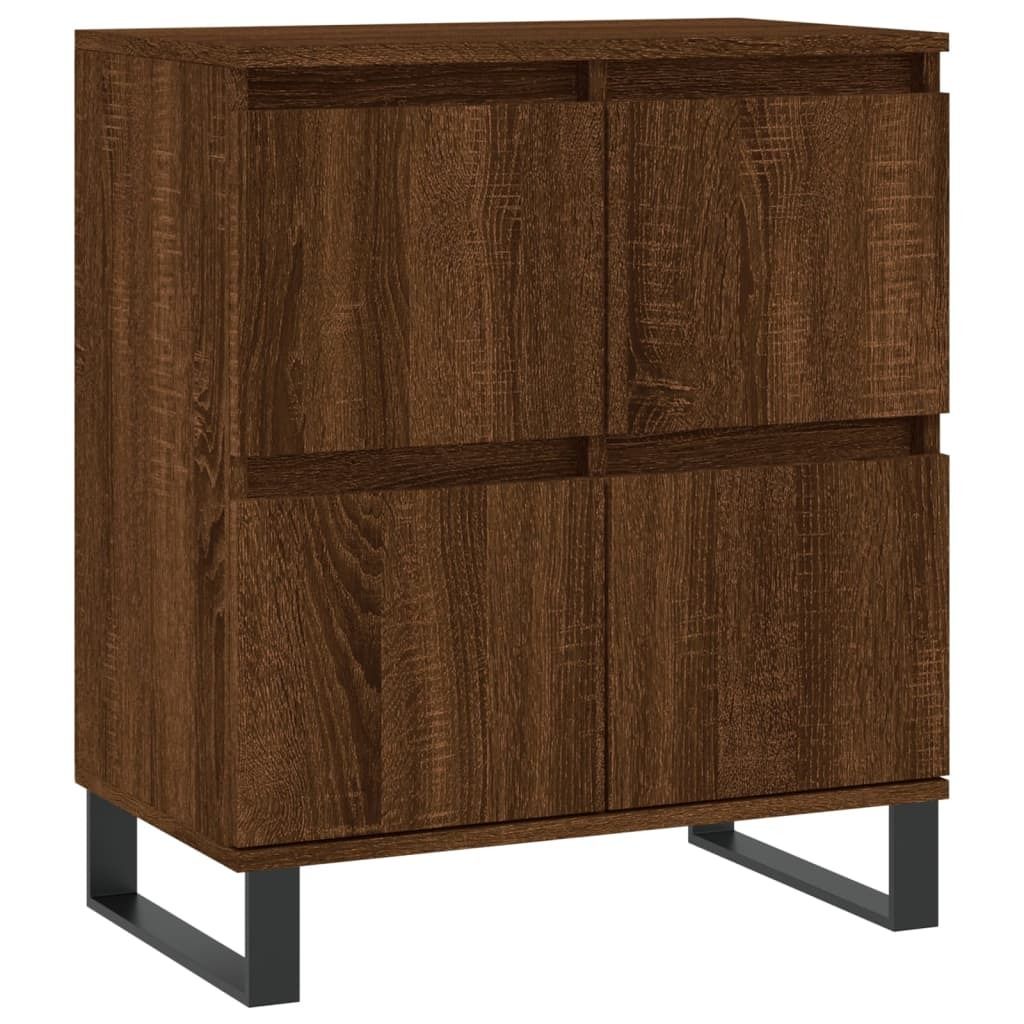 "SALE 2026"Sideboard - elegante Design - Mehrzweckschrank - Braun Eichen-Optik 60x35x70 cm Holzwerkstoff - Kommoden DE2982298