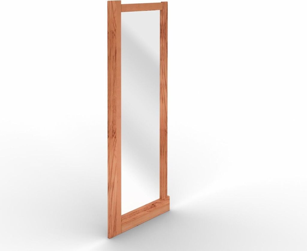 Wandspiegel Zigo 60x140 cm mit Rahmen aus Kernbuche massiv