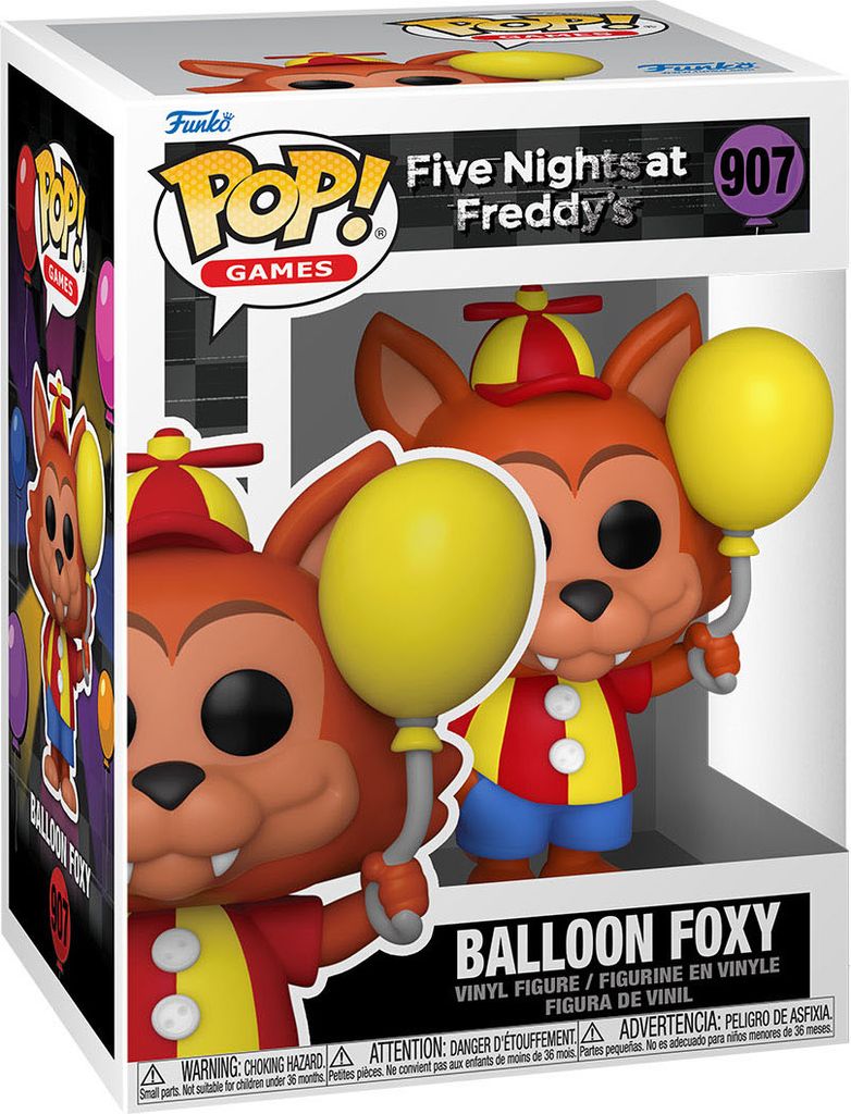 Five Nights at Freddy's - Balloon Foxy 907 - Funko Pop! Vinyl Figur