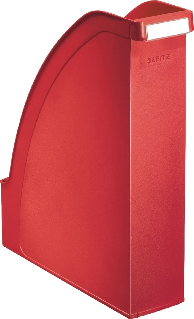 Range-revues Leitz PLUS rouge vertical A4 pour dossiers et magazines - 4