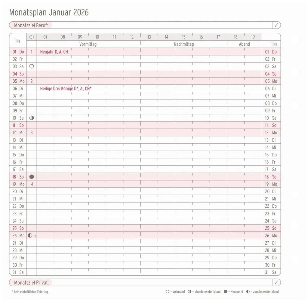Calendario Mensile Midi - Organizzazione Esami e Appuntamenti