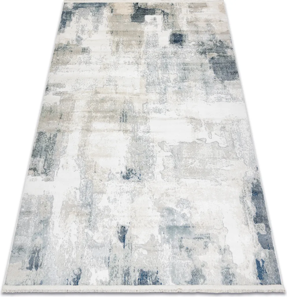Grand tapis de salon 140x190 cm style vintage et moderne DISTIN 0144A