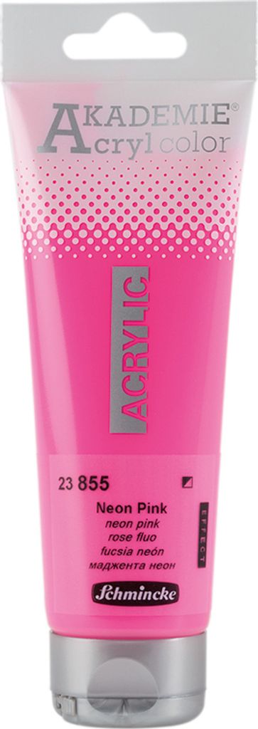 Schmincke 120ml AKADEMIE Acryl color Neon Pink Acryl 23 855 Produktbild 