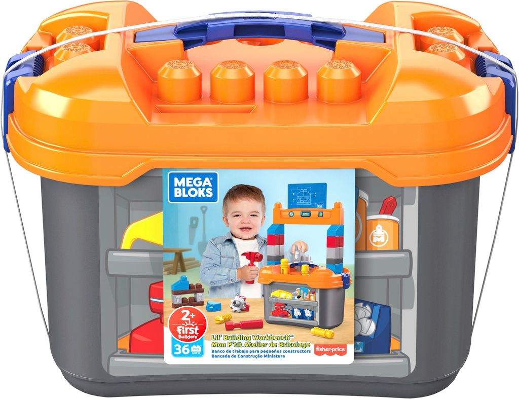 Mega Bloks First Builders Malý staviteľ - Pracovný stôl Obrázok produktu 
