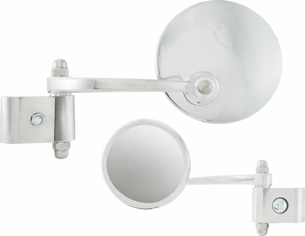 Rétroviseur gauche anti-vibration 100 mm en aluminium haute qualité