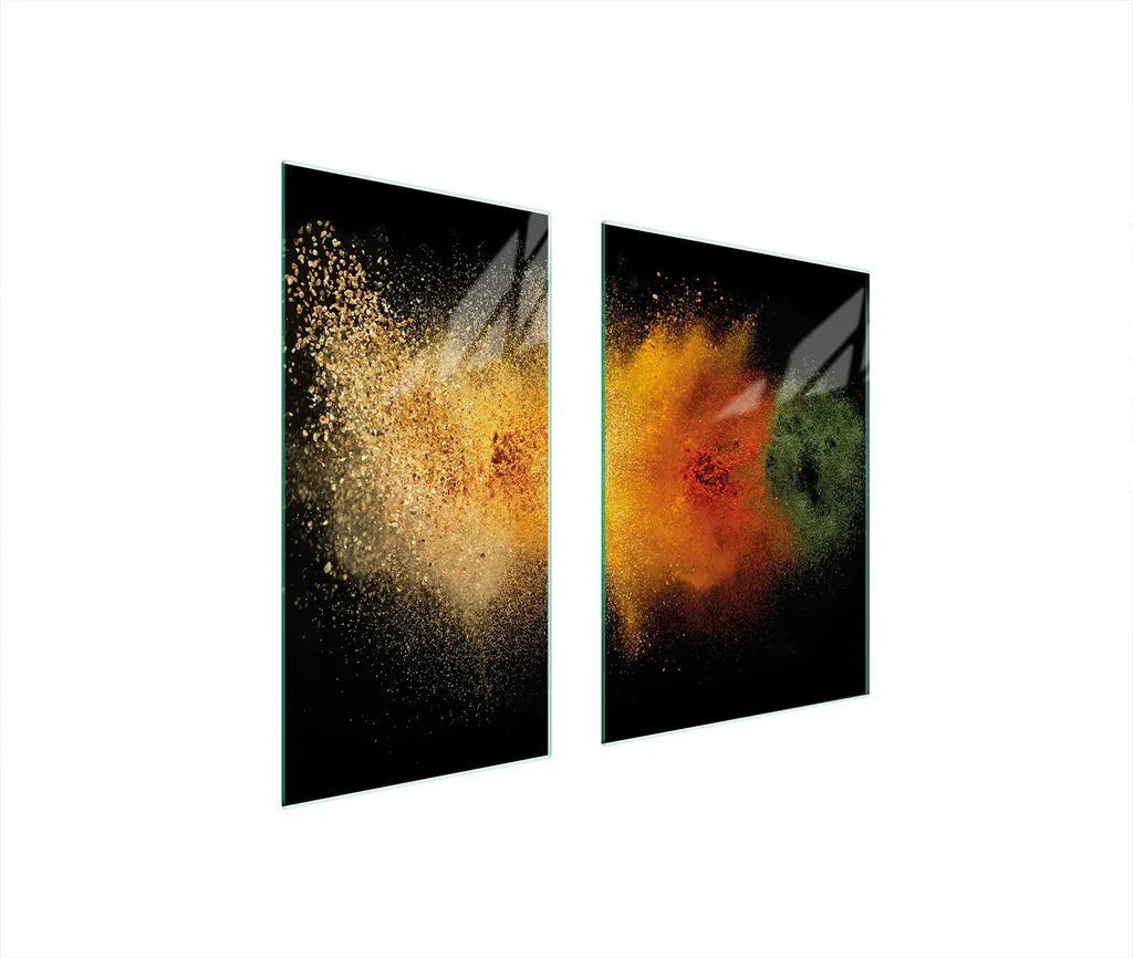 Offerta Copri Fornelli 75x52 Vetro Temperato Spezie - Prezzo Shock