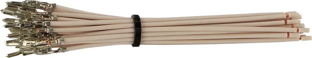 Terminale Molex Mini Fit(m) presa femmina cavo 10 cm bianco
