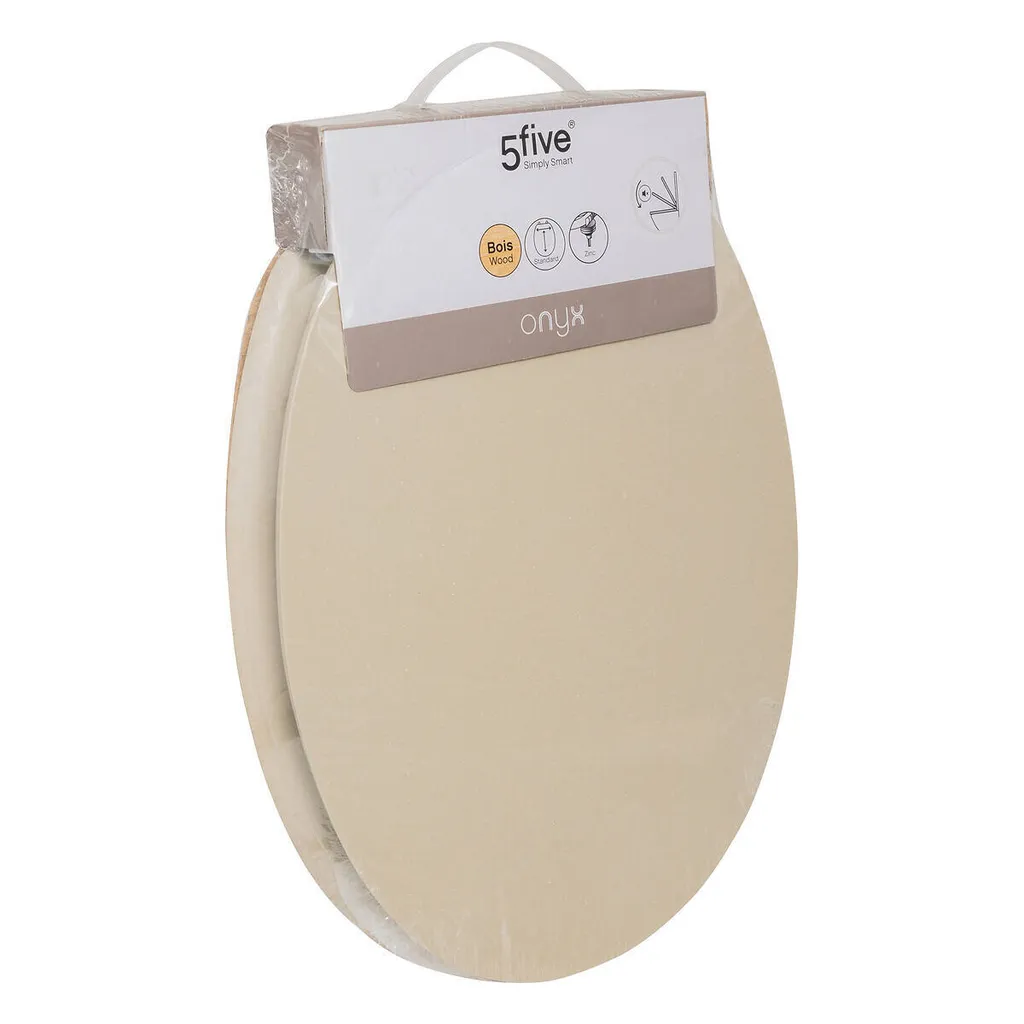Abattant WC Onyx 5 Five Simply Smart : Solidité et Hygiène pour vos Toilettes