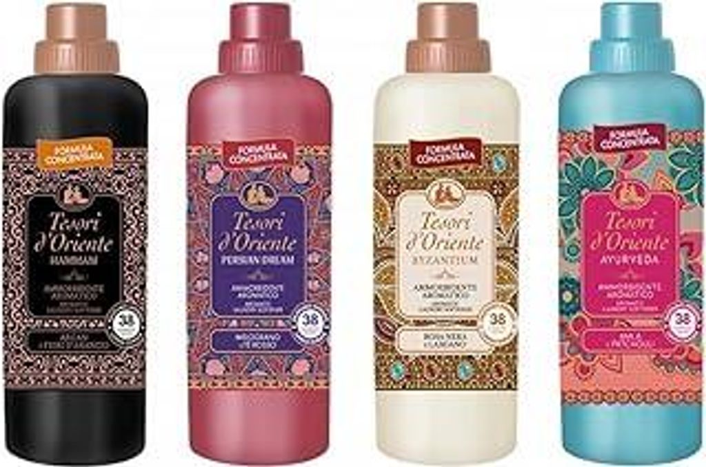 Tesori d ́oriente Weichspüler Testpaket 4x 750ml