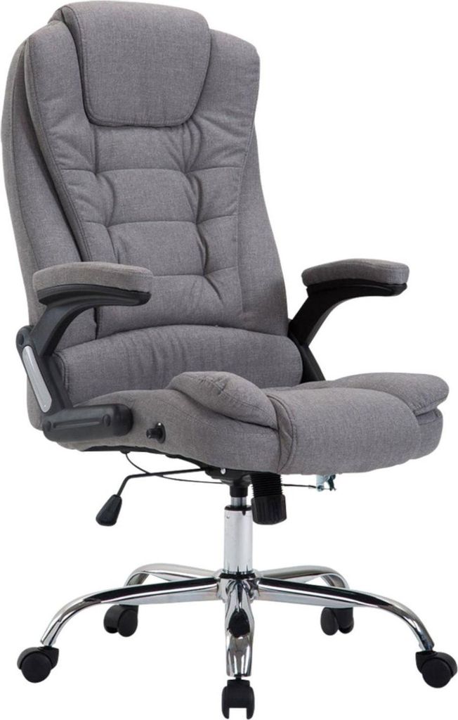XL-Bürostuhl – Ergonomischer Bürostuhl – Maximaler Komfort und Unterstützung | Farbe: Grau