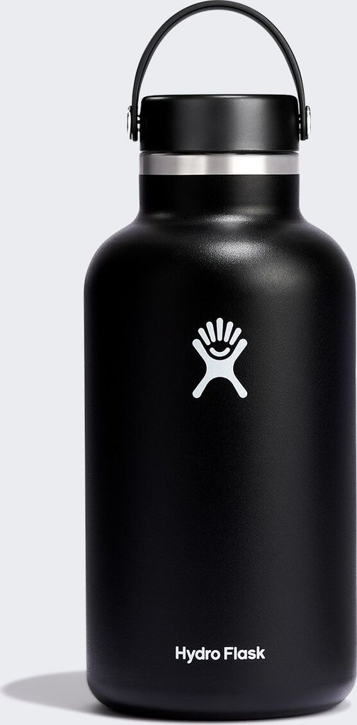 HYDRO FLASK 64 Oz Wide Flex Cap Trinkflasche schwarz 1892 ml