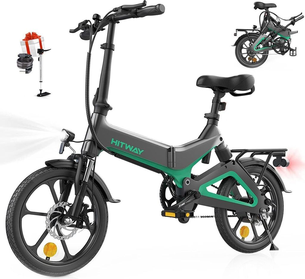 Elektrofahrrad Klapprad Ebike Elektrofahrräder Klappräder Produktbild