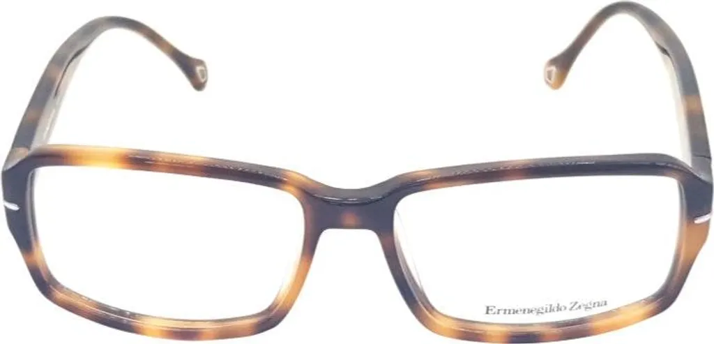 Monture de lunettes de vue Ermenegildo Zegna VZ3598 en Acétate Noir