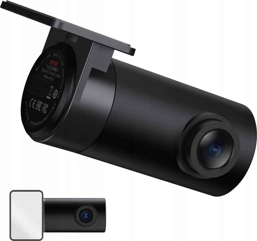 Dashcam arrière 70mai RC06 Noir : Protégez votre voiture à 360 degrés